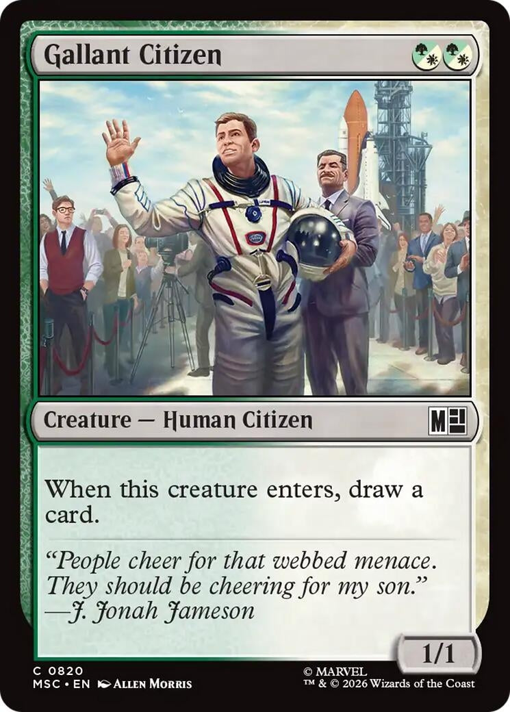 Gallant Citizen (820) (Marvel Super Heroes)