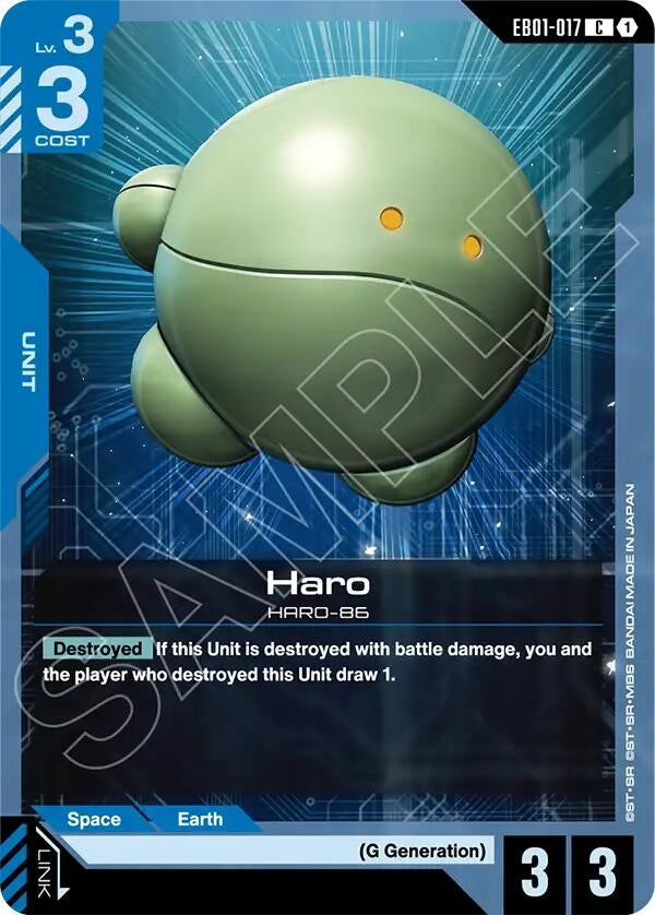 Image for Haro (EB01-017) (Eternal Nexus) (EB01) - Gundam Card Game
