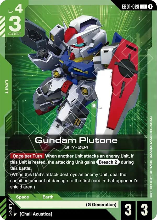 Image for Gundam Plutone (EB01-028) (Eternal Nexus) (EB01) - Gundam Card Game