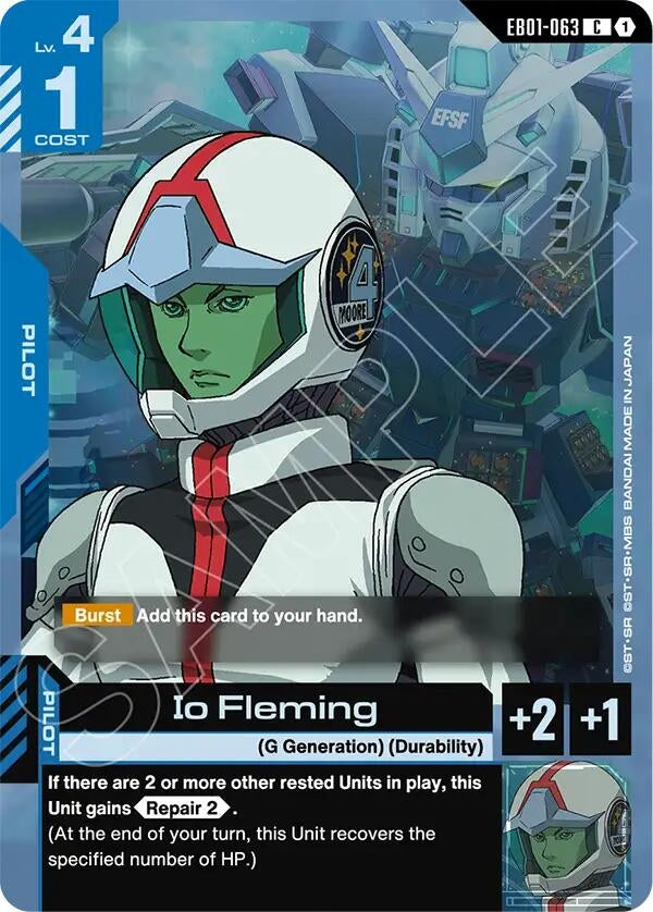 Image for Io Fleming (EB01-063) (Eternal Nexus) (EB01) - Gundam Card Game