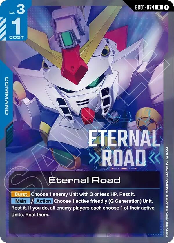 Image for Eternal Road (EB01-074) (Eternal Nexus) (EB01) - Gundam Card Game