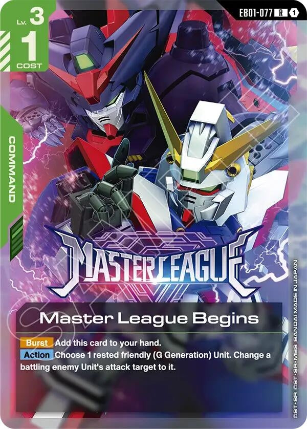 Image for Master League Begins (EB01-077) (Eternal Nexus) (EB01) - Gundam Card Game