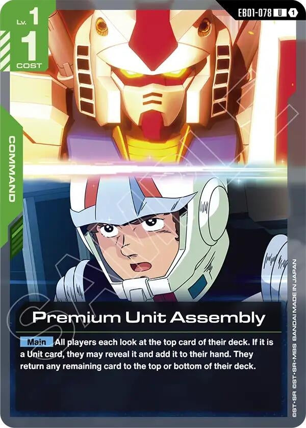 Image for Premium Unit Assembly (EB01-078) (Eternal Nexus) (EB01) - Gundam Card Game