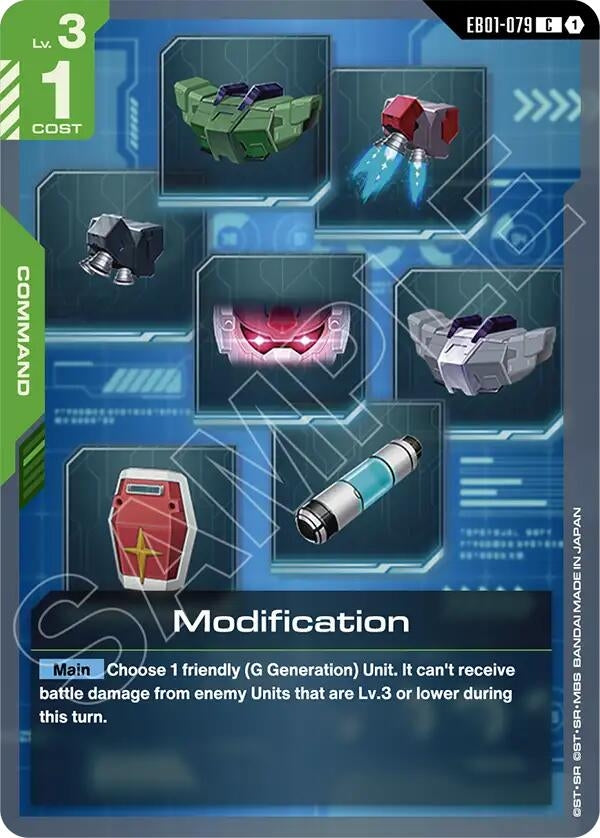 Image for Modification (EB01-079) (Eternal Nexus) (EB01) - Gundam Card Game