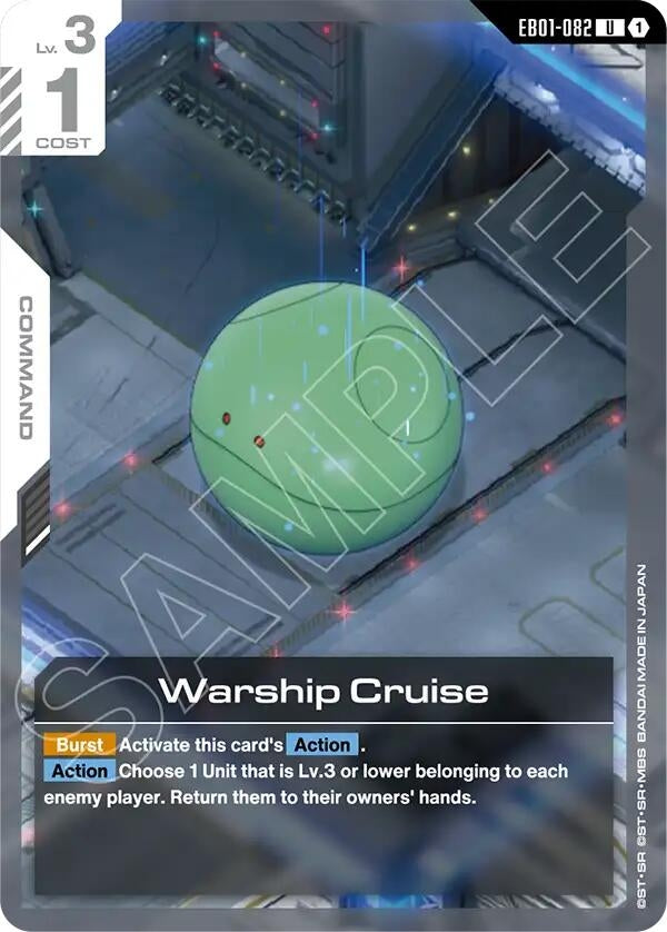 Image for Warship Cruise (EB01-082) (Eternal Nexus) (EB01) - Gundam Card Game