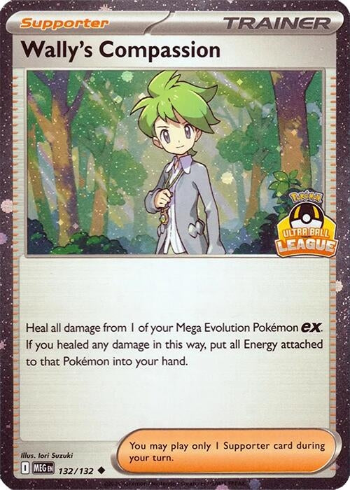Image for Wally's Compassion - 132/132 (Ultra Ball League) (132/132) (League & Championship Cards) (PR) - Pokemon