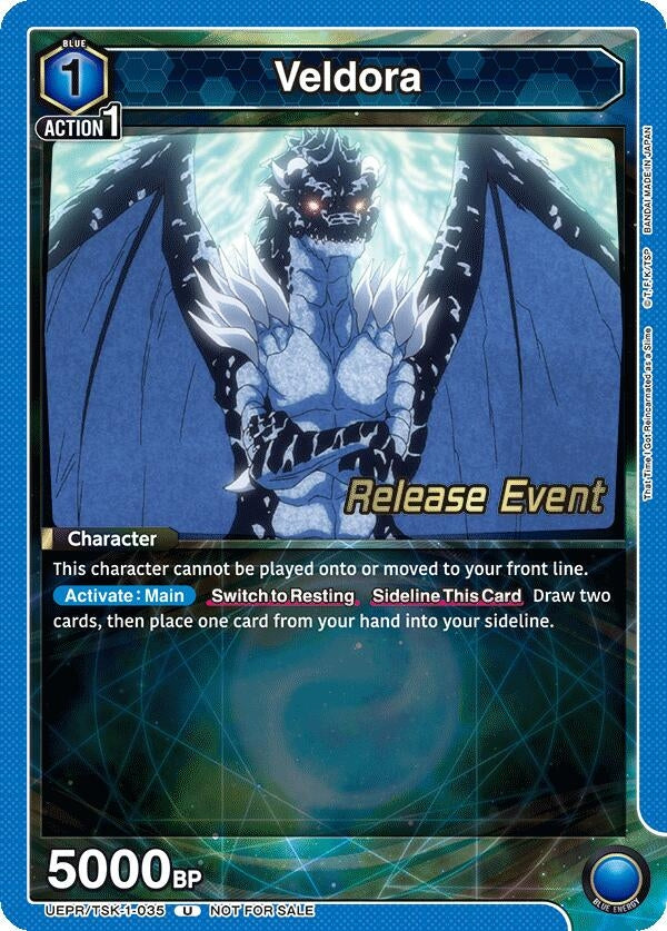 Image for Veldora (UEPR/TSK-1-035) (UE20BT: That Time I Got Reincarnated as a Slime Release Event Cards) (UE20BT_RE) - Union Arena