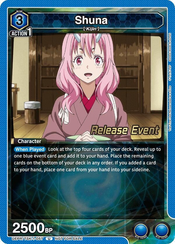 Image for Shuna (057) (UEPR/TSK-1-057) (UE20BT: That Time I Got Reincarnated as a Slime Release Event Cards) (UE20BT_RE) - Union Arena