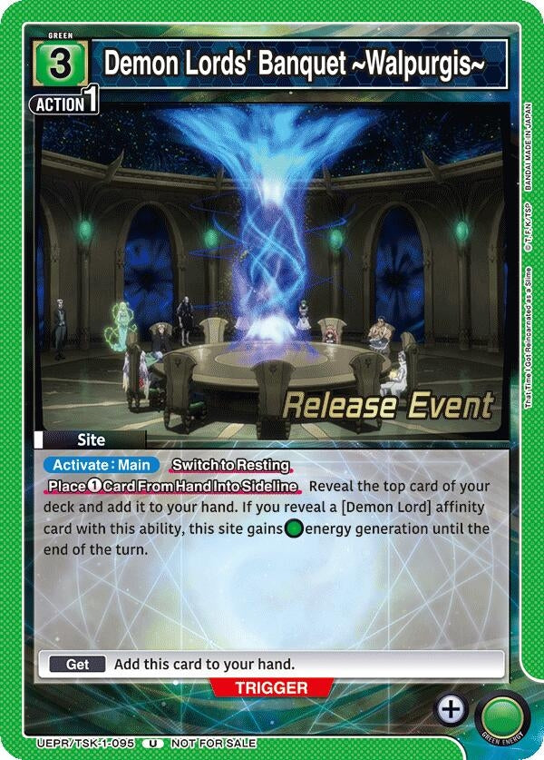 Image for Demon Lords' Banquet ~Walpurgis~ (UEPR/TSK-1-095) (UE20BT: That Time I Got Reincarnated as a Slime Release Event Cards) (UE20BT_RE) - Union Arena