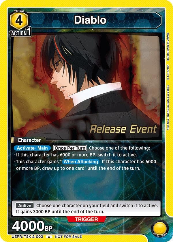 Image for Diablo (002) (UEPR/TSK-2-002) (UE20BT: That Time I Got Reincarnated as a Slime Release Event Cards) (UE20BT_RE) - Union Arena