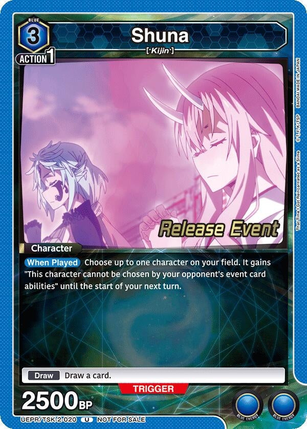 Image for Shuna (020) (UEPR/TSK-2-020) (UE20BT: That Time I Got Reincarnated as a Slime Release Event Cards) (UE20BT_RE) - Union Arena