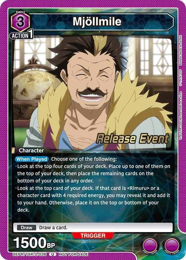 Image for Mjollmile (UEPR/TSK-2-036) (UE20BT: That Time I Got Reincarnated as a Slime Release Event Cards) (UE20BT_RE) - Union Arena