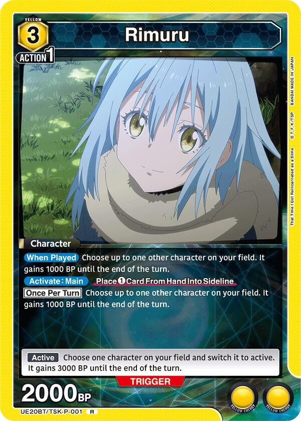 Image for Rimuru (P-001) (UE20BT/TSK-P-001) (UE20BT: That Time I Got Reincarnated as a Slime) (UE20BT) - Union Arena