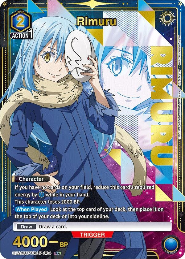Image for Rimuru (P-004) (R*) (UE20BT/TSK-P-004) (UE20BT: That Time I Got Reincarnated as a Slime) (UE20BT) - Union Arena