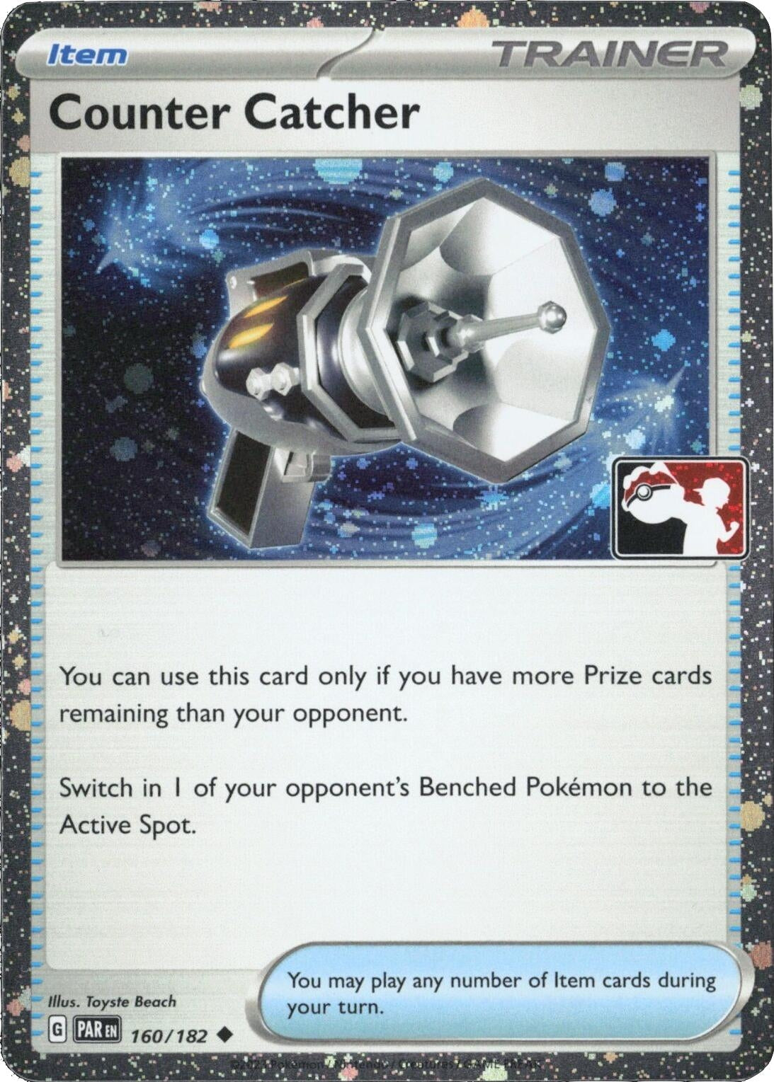 Image for Counter Catcher - 160/182 (Cosmos Holo) (160/182) (Prize Pack Series Cards) - Pokemon
