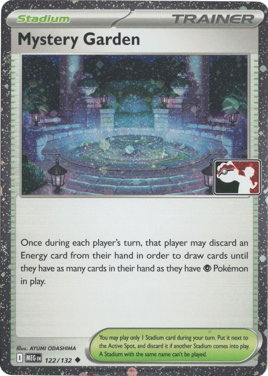 Image for Mystery Garden - 122/132 (Cosmos Holo) (122/132) (Prize Pack Series Cards) - Pokemon