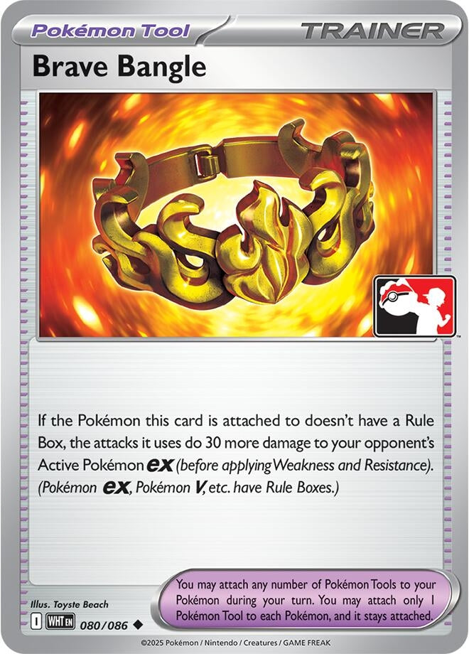 Image for Brave Bangle - 080/086 (Cosmos Holo) (080/086) (Prize Pack Series Cards) - Pokemon