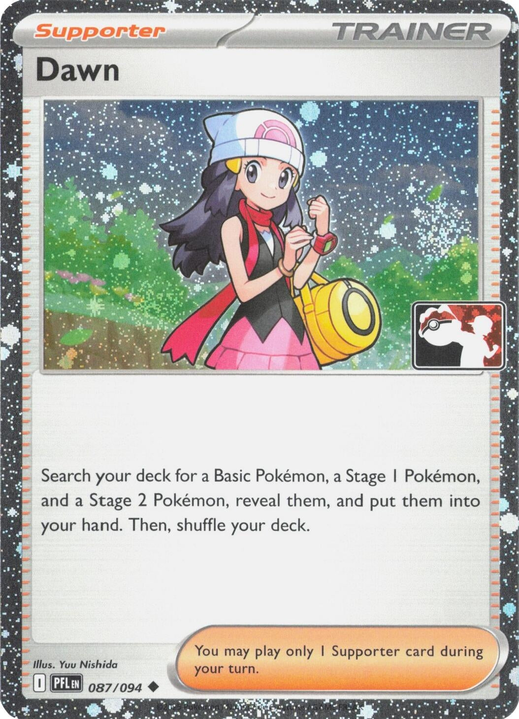 Image for Dawn - 087/094 (Cosmos Holo) (087/094) (Prize Pack Series Cards) - Pokemon
