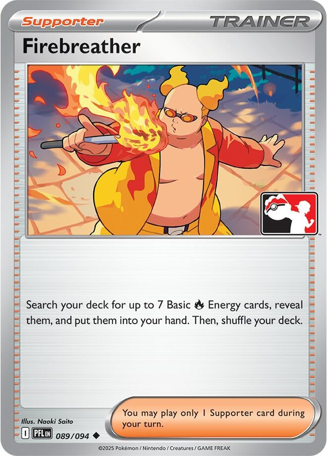 Image for Firebreather (089/094) (Prize Pack Series Cards) - Pokemon