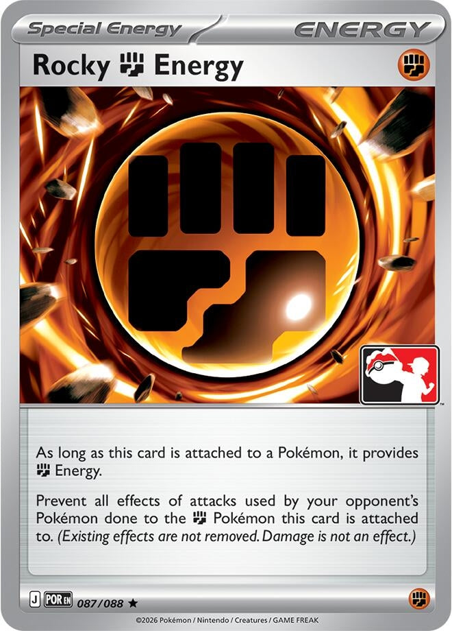 Image for Rocky Fighting Energy (087/088) (Prize Pack Series Cards) - Pokemon