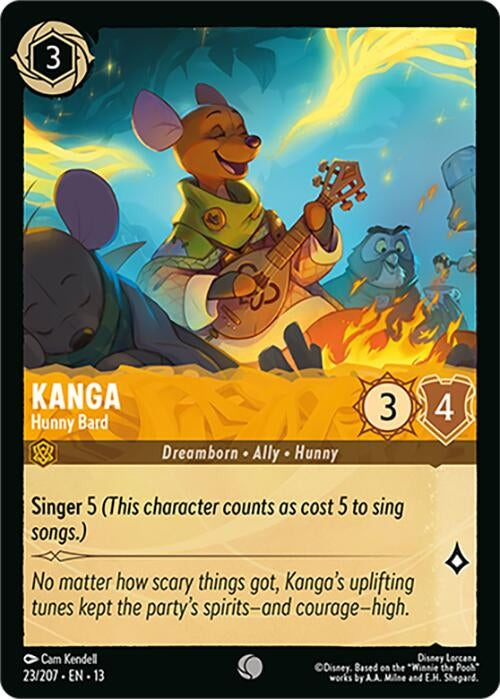 Image for Kanga - Hunny Bard (23/207) (Attack of the Vine!) (13) - Disney Lorcana