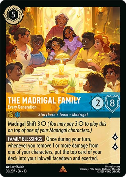 Image for The Madrigal Family - Every Generation (30/207) (Attack of the Vine!) (13) - Disney Lorcana