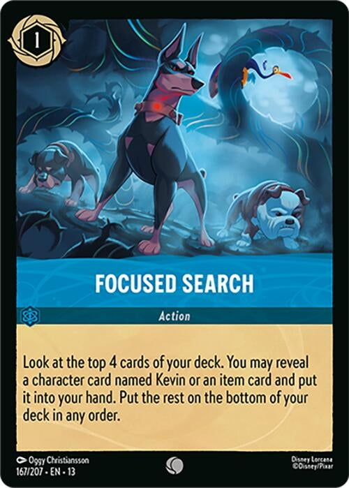 Image for Focused Search (167/207) (Attack of the Vine!) (13) - Disney Lorcana