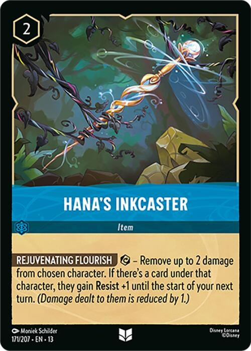 Image for Hana's Inkcaster (171/207) (Attack of the Vine!) (13) - Disney Lorcana