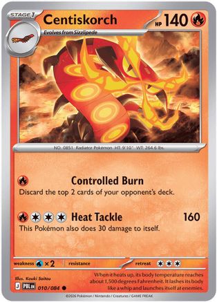 Centiskorch (010/084) (ME05: Pitch Black) (ME05)