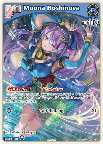 Image for Moona Hoshinova (P) (hBP06-049) (hBP06-049) (hololive OFFICIAL CARD GAME Promos) (hOCGP) - Hololive