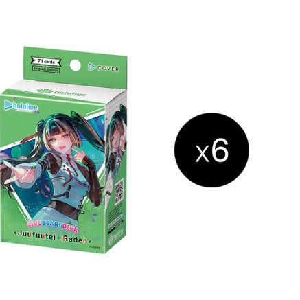 Live Start Deck: Juufuutei Raden Case - PokeBox USA