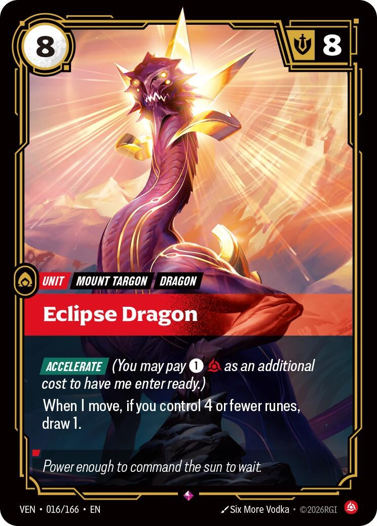 Eclipse Dragon (016/166) (Vendetta)