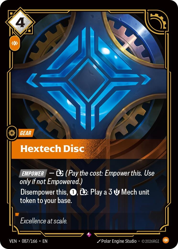 Hextech Disc (087/166) (Vendetta)
