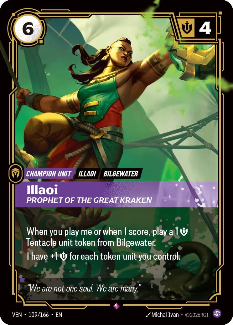 Illaoi - Prophet of the Great Kraken (109/166) (Vendetta)
