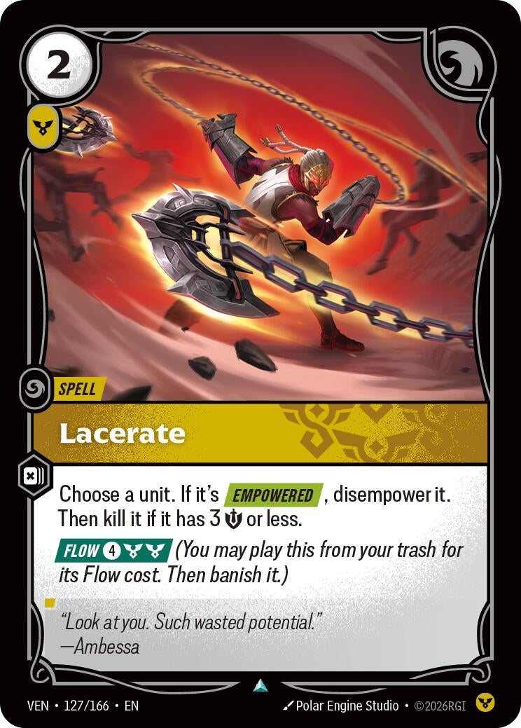 Lacerate (127/166) (Vendetta)