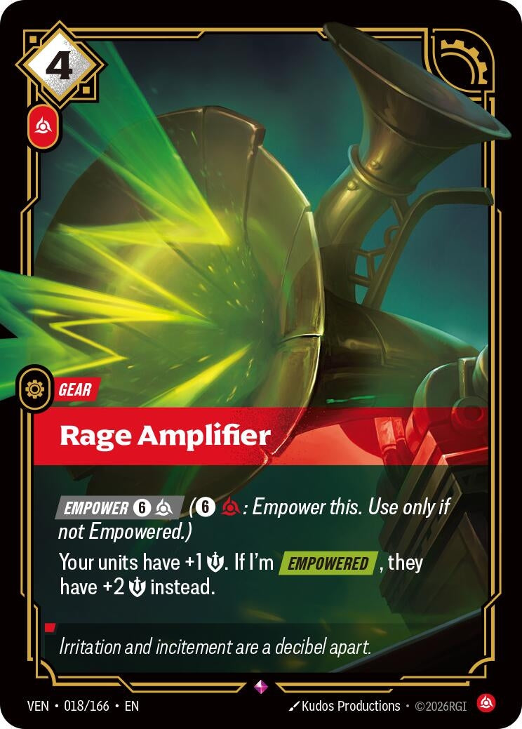 Rage Amplifier (018/166) (Vendetta)
