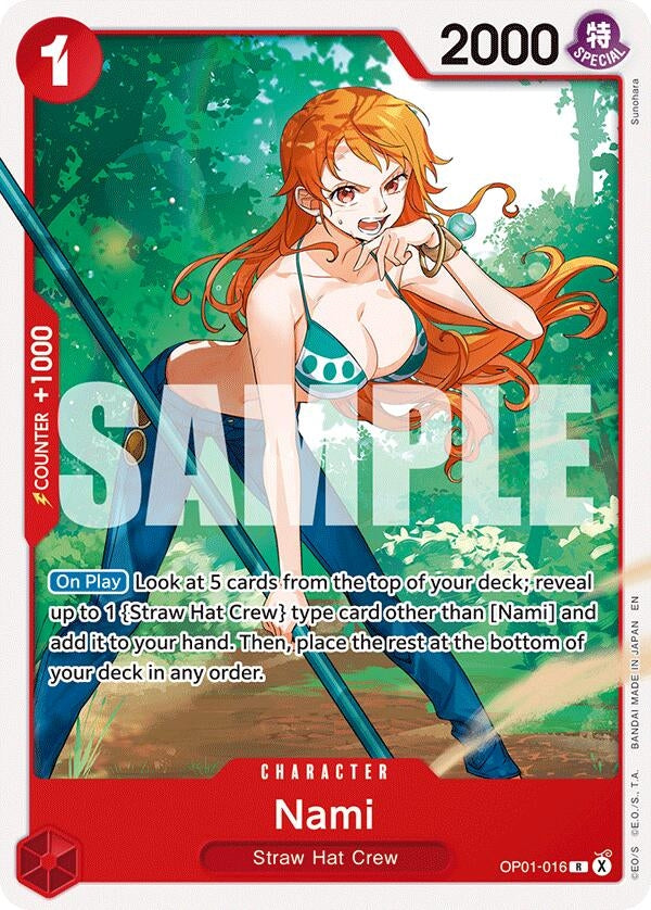 Image for Nami (OP01-016) (Starter Deck 31: RED Monkey.D.Luffy) (ST-31) - One Piece Card Game