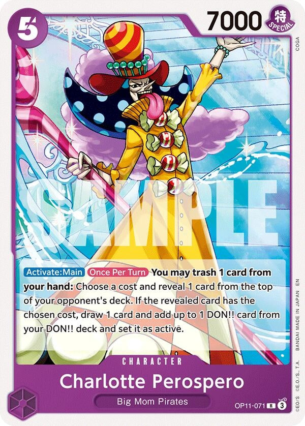 Image for Charlotte Perospero (OP11-071) (Starter Deck 34: PURPLE Charlotte Katakuri) (ST-34) - One Piece Card Game
