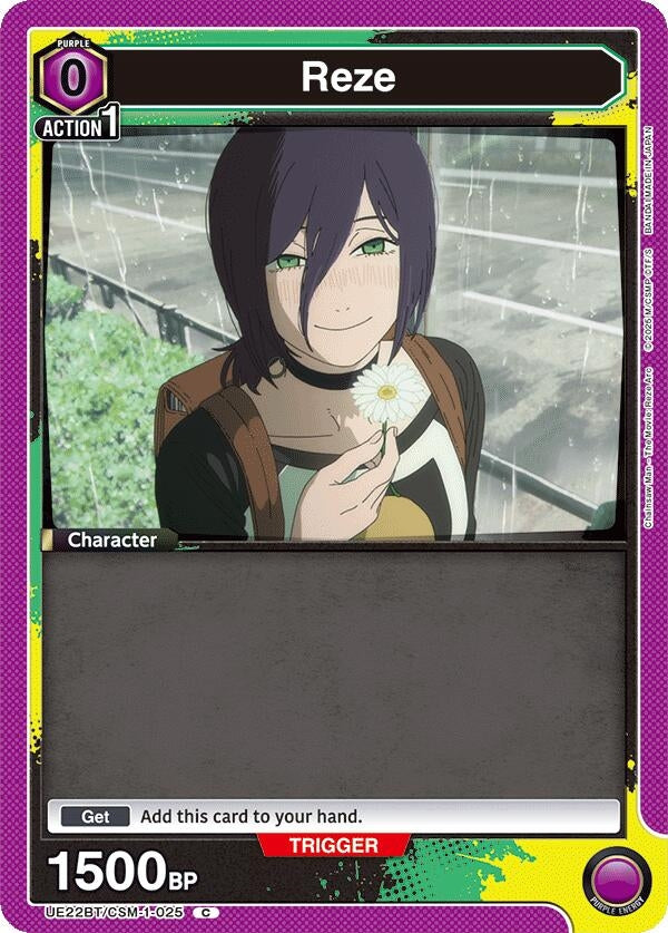 Image for Reze (025) (UE22BT/CSM-1-025) (UE22BT: CHAINSAW MAN) (UE22BT) - Union Arena