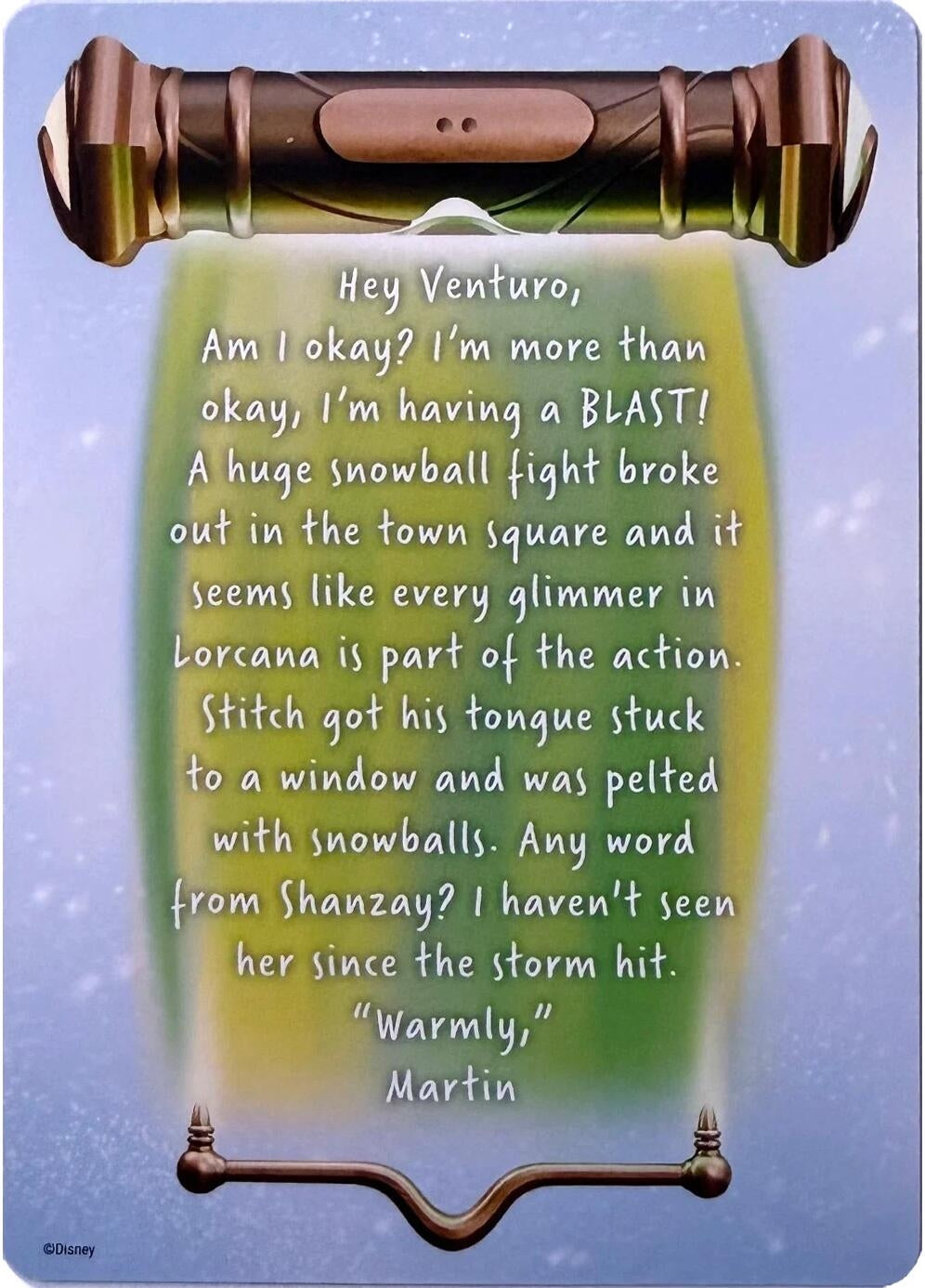 Image for Winterspell Lore Card (2 of 9) (Winterspell) (11) - Disney Lorcana