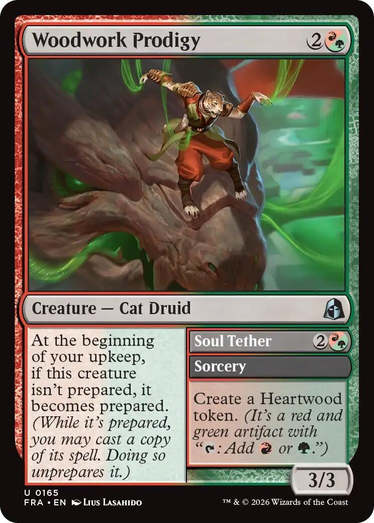Image for Woodwork Prodigy (165) (Reality Fracture) (FRA) - Magic: The Gathering