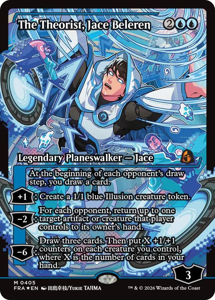 Image for The Theorist, Jace Beleren (Showcase) (405) (Reality Fracture) (FRA) - Magic: The Gathering