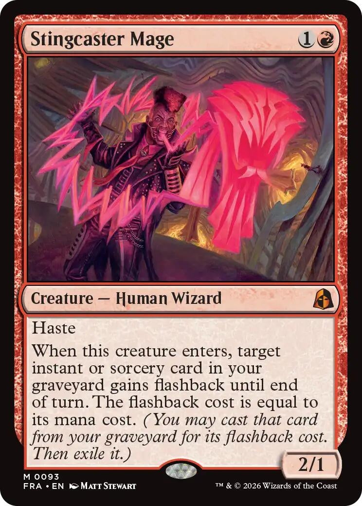 Image for Stingcaster Mage (93) (Reality Fracture) (FRA) - Magic: The Gathering