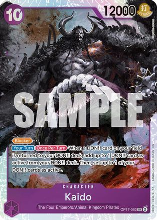 Kaido (062) (OP17-062) (The World's Strongest Warriors) (OP17) - PokeBox USA