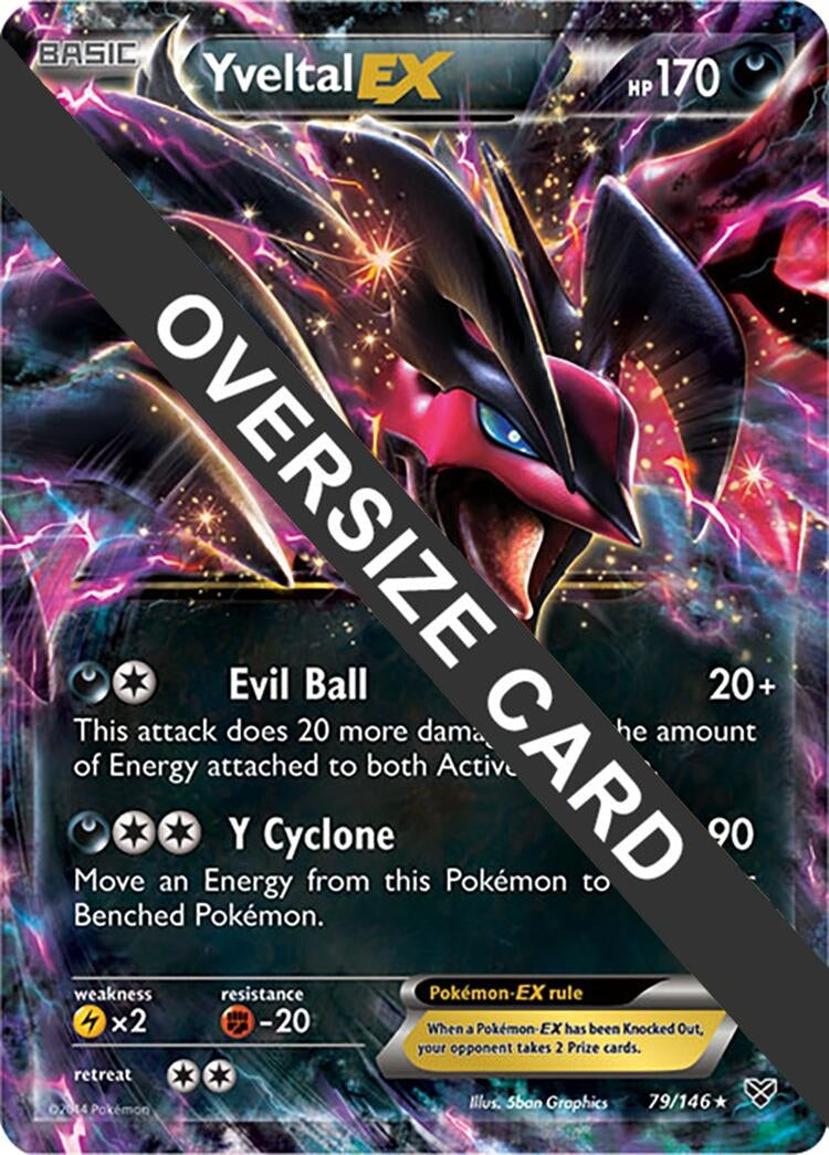 Image for Yveltal EX (79/146) (Jumbo Cards) (PR) - Pokemon