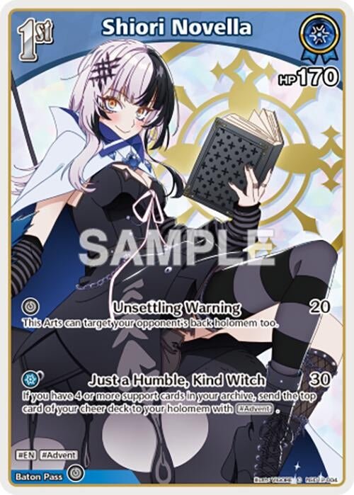 Image for Shiori Novella (C) (hSD12-004) (hSD12-004) (SD12: Start Deck: Oshi Advent) (SD012E) - Hololive