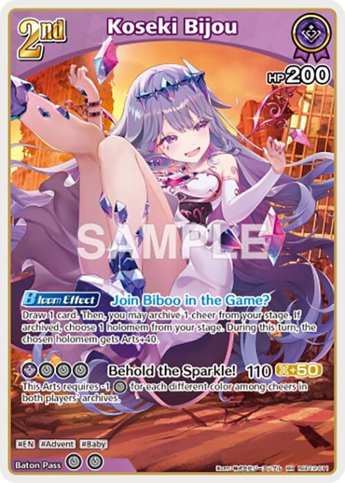 Image for Koseki Bijou (RR) (hSD12-011) (SD12: Start Deck: Oshi Advent) (SD012E) - Hololive