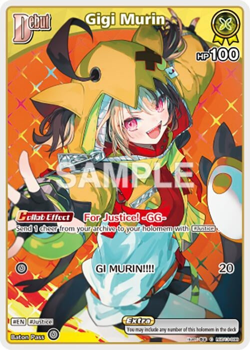 Image for Gigi Murin (C) (hSD13-008) (hSD13-008) (SD13: Start Deck: Oshi Justice) (SD013E) - Hololive