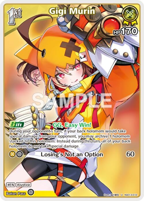 Image for Gigi Murin (U) (hSD13-012) (hSD13-012) (SD13: Start Deck: Oshi Justice) (SD013E) - Hololive