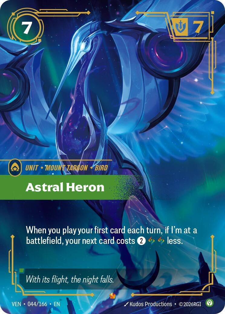 Astral Heron (044/166) (Vendetta)